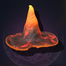 Lava Wizard Hat hat icon in Wizard Alchemy
