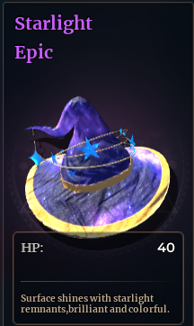 Starlight Hat hat icon in Wizard Alchemy