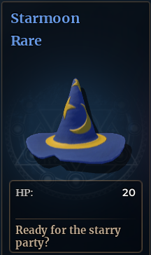 Starmoon Hat hat icon in Wizard Alchemy