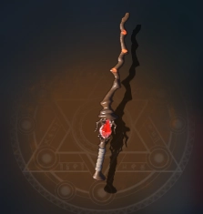 Ember Staff wand icon in Wizard Alchemy